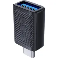 Acefast J1, USB-A, USB-C, Schwarz