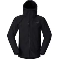 Norrøna - Wasserfeste Jacke aus GORE-TEX und PrimaLoft - Lofoten Gore-Tex Insulated Jacket M Caviar Black für Herren - Größe S - schwarz