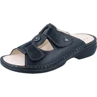 Finn Comfort Pattaya Damen Pantolette schwarz Glattleder - Größe: 41