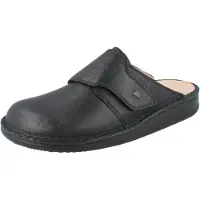 Finn Comfort Amalfi Herren Damen Clog schwarz Glattleder - Größe: 50