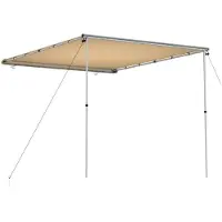 vidaXL Wohnwagen-Markise 2,4x3x2,15 m Beige