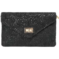 Samantha Look Abendtasche "Damen echt Leder, Made in Italy" echt Leder, Made in Italy