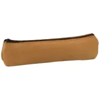 Oxford ELBA 100203955 Kleine Federmäppchen Form Trapez Leder 19 x 5 x 3,5 cm natur