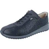 Finn Comfort FinnStretch Melk Damen Halbschuhe schwarz Buggy Leder - Größe: UK 3