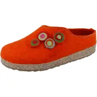 Iesse Schuh HAFLINGER Grizzly Kanon rost/Wollfilz - Größe: 37