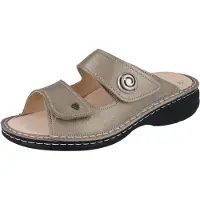 Finn Comfort Colina Damen Pantolette beige Glattleder - Größe: 41
