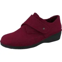 Finn Comfort Adelboden Damen Hausschuhe rot Wollfilz - Größe: 37
