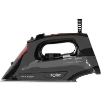 Solac Solution PV2490, Dampfbügeleisen, Keramik-Bügelsohle, 200 g/min, Schwarz, 45 g/min, 0,29 l