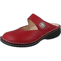 Finn Comfort Canaro Damen Clog rot Glattleder - Größe: 40
