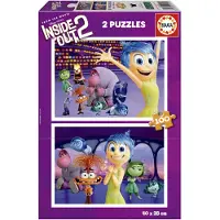 Educa 2x100 Teile Alles Steht Kopf 2 Film Juni 2024 Puzzle Mehrfarbig Mehrfarbig One Size