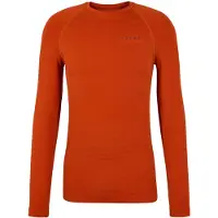 Falke Herren Langarmshirt Maximum Warm, XL, Rot, Uni