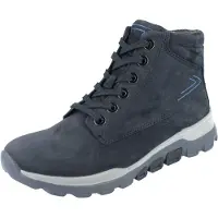 Gabor Rollingsoft Damen Stiefelette dunkelblau Nubukleder - Größe: UK 4,5