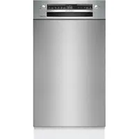Bosch Serie 4 SPU4HMS10E, Unterbau, Single (45 cm breit), Edelstahl, Schwarz, Tasten, 1,75 m