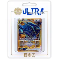 OEM Pokemon-Kartenbox: 10 franz. Karten, Dialga VSTAR Gold