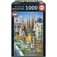 Educa Guernica Picasso Miniaturpuzzle 1000 Stücke