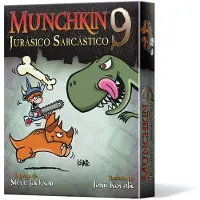 Asmodee Munchkin 9: Jurasico Sarcástico Brettspiel Spanisch
