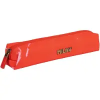 Milan Mini-Federmäppchen, rund, Serie Lava, rot