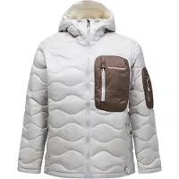 Peak Performance - Warme Skitourengehen-Stepp-Und Daundenjacke – Herren – Helium Utility Down Hood Black Sand Fog - M Helium Utility Down