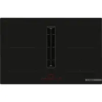 Bosch Serie 6 PVQ811H26E, Schwarz, Integriert, 80 cm, Zonen-Induktionskochfeld, Keramik, 4 Zone(n)