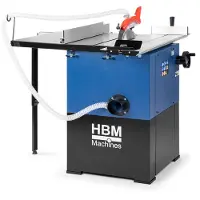 HBM 2200 Watt Tischkreissäge mit Rollentisch