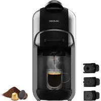 Cecotec Kaffeemaschine Espresso FreeStyle Compact 1450 W maximale Leistung, ThermoBlock, elegantes und kompaktes Design
