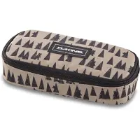 Dakine School Case, Weiches Federmäppchen, Schwarz, Braun, Muster, Reißverschluss, Uni, 220 mm