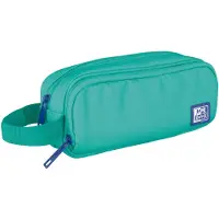 Oxford Hamelin 400174119, Weiches Federmäppchen, Polyester, Mintfarbe, Einfarbig, Reißverschluss, Kind
