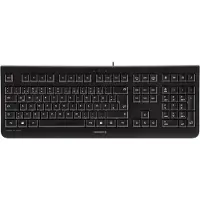 Cherry DC 2000, Kabelgebunden, USB, Mechanischer Switch, QWERTY, Schwarz, Maus enthalten