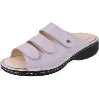 Finn Comfort Hellas Damen Pantolette rose Glattleder - Größe: 38