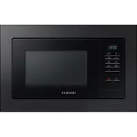 Samsung Mikrowelle "MG20A7013CB/EG", schwarz, B:48,9cm H:27,5cm T:32,6cm, Mikrowellen, Garen, Backen & Grillen mit pflegeleichten Keramik-Emaille Innenraum, Mikrowelle