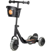 Stiga STR Tretroller Mini 3W, Schwarz