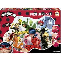 Educa Miraculous Ladybug Poster Puzzle 250 Stücke