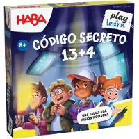 Haba 2012183004 - Geheimcode 13+4, Rechenbrettspiel für Kinder über 8 Jahre