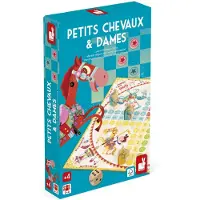 Janod Ludo And Checkers Brettspiel Kinder One Size