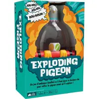Asmodee - Exploding Taube – Gesellschaftsspiel für die Familie – Exploding Kitte