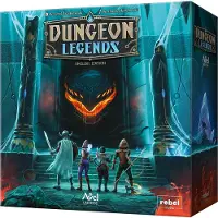 Asmodee Rebel – Dungeon Legends – Gesellschaftsspiel – Brettspiel – Abenteuerspi