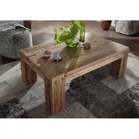 MASSIVMOEBEL24.DE Couchtisch Teak 120x80x45 BASSANO #105