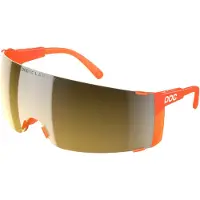 POC Propel fluorescent orange translucent/clarity road/sunny gold (9544) One Size