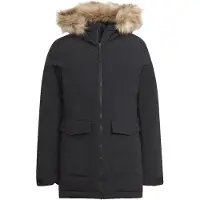 Adidas Damen-Parka mit Kapuze und Pelz