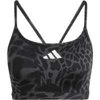Adidas Damen-Sport-BH Aeroreact d'entraînement Maintien Léger 3 Bandes