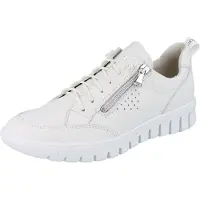 Waldlaufer H-Birdy Damen Schlupf Sneaker weiß genarbtes Glattleder - Größe: UK 5,5