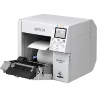 Epson ColorWorks C4000e (BK), Tintenstrahl, 1200 x 1200 DPI, 102 mm/sek, Farbe, Kabelgebunden, Weiß