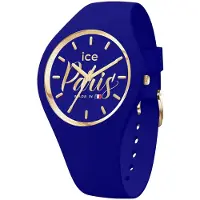 Ice Watch ICE-WATCH - Ice cocorico Paris Midnight Blue - Blaue Damenuhr mit Silikonarmband