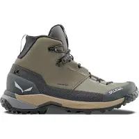 Salewa - Women's Puez Leather Mid PTX - Wanderschuhe Gr 37 grau
