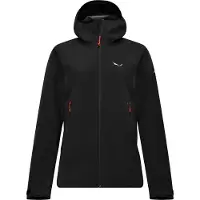 Salewa - Women's Puez GTX 3L ePE Jacket - Regenjacke Gr 42 schwarz