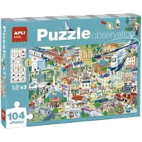 APLI Kids 18820, 104 Stück(e), Stadt, 5 Jahr(e)