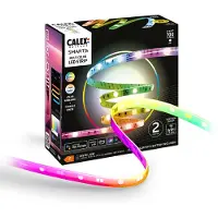 Calex Smart LED-Streifen 2M, RGBIC, Kürzbar, Dimmbar, Musiksync