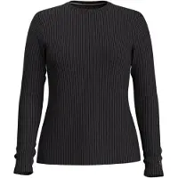 Smartwool - Women's Thermal Merino Rib Crew - Merinolongsleeve Gr XL schwarz