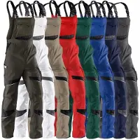 Kuebler KÜBLER ACTIVIQ Latzhose mittelrot/schwarz 56 - 3250 5365-5599-56 - mittelrot/schwarz