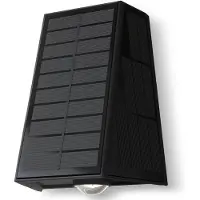 Calex Solar-LED-Außenwandleuchte Matera, up/down, schwarz